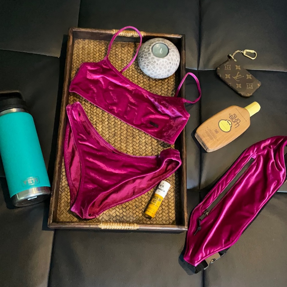 Triangl serea plum bikini